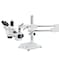 Amscope 3.5X-45X Simul-Focal Trinocular Boom-Arm Stereo Microscope, 144-LED Light, 10MP USB 3 C-mount Camera SM-4TPX-144A-10M3 - alternate 1